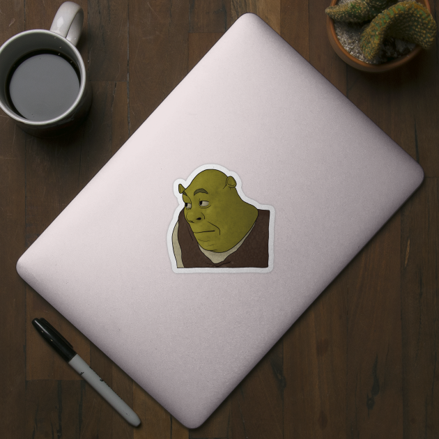 Yikes Shrek by daniasdesigns